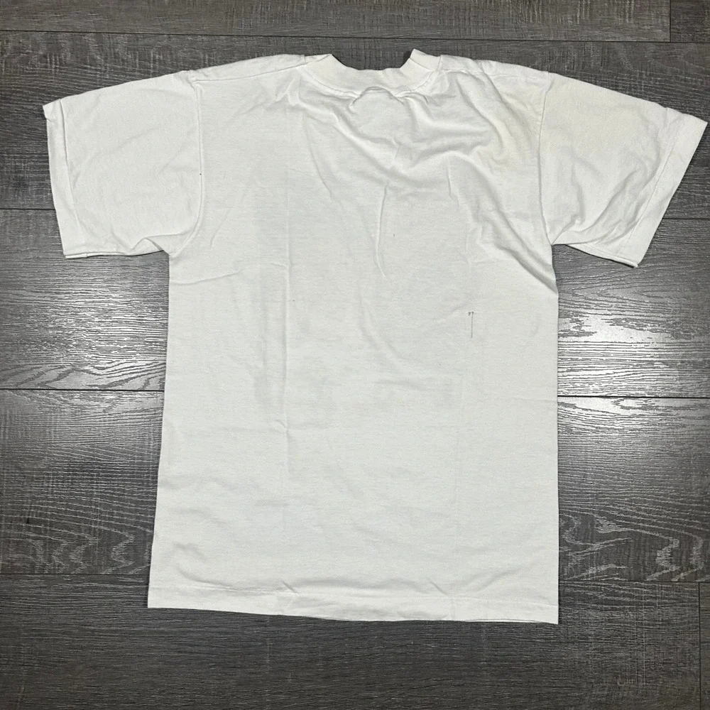 Vintage 1995 Fruit of the Loom Sing Unto The Lord Jesus Graphic Tee White Small